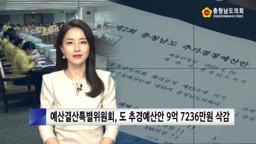 [충남도의회 NEWS] 제320회 충청남도의회 임시회 의정리포트 [예산결산특별위원회]